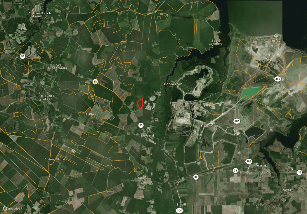 42-Acre Timber & Hunting Land for Sale in Edward, NC